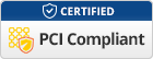 We are PCI Compliant.